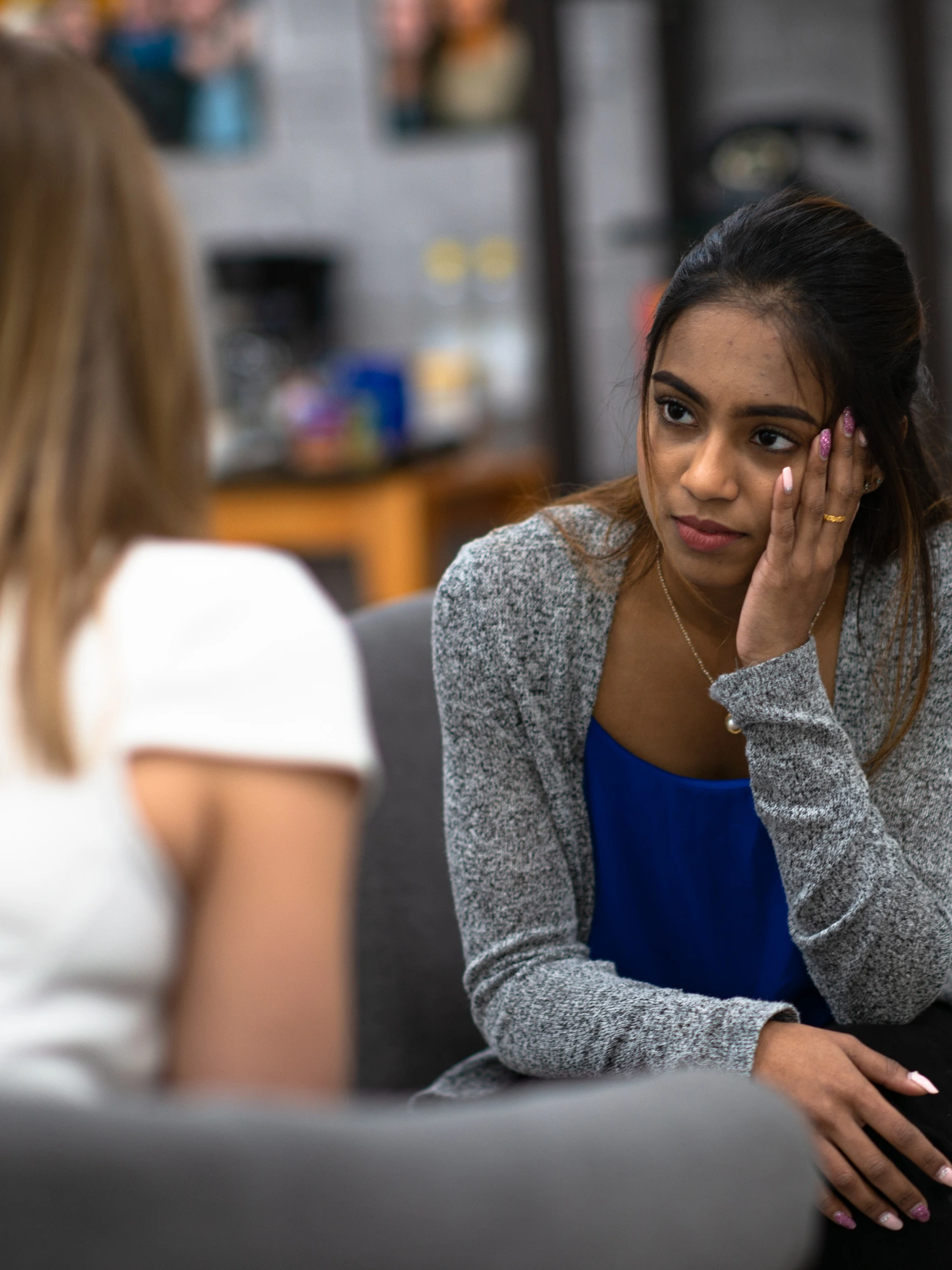 Young woman in a private assessment setting at The Therapy Company in Preston, Lancashire
